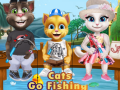 Hra Cats Go Fishing
