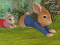 Hra Peter rabbit Treetop hop! The super secret squirrel test 