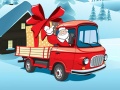 Hra Christmas Vehicles Jigsaw