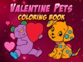 Hra Valentine Pets Coloring Book