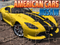 Hra American Cars Jigsaw