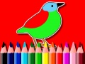 Hra Back To School: Birds Coloring Book