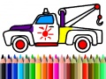 Hra Back To School: Trucks Coloring