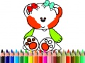 Hra Back to School: Sweet Bear Coloring