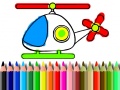 Hra Back To School Helicopter Coloring