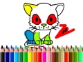 Hra Back To School: Cat Coloring