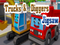 Hra Trucks & Digger Jigsaw 