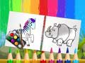 Hra Funny Animals Coloring Book