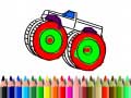 Hra Back To School: Monster Truck Coloring