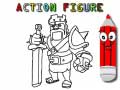 Hra Back To School: Action Figure Coloring