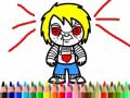 Hra Scary Boy Coloring Book