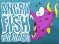 Hra Angry Fish Coloring 