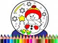 Hra Back To School: Christmas Coloring Book