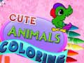 Hra Cute Animals Coloring