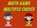 Hra Math Game Multiple Choice