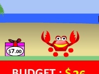 Hra Crab shopping