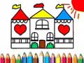 Hra Doll House Coloring Book