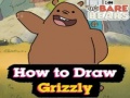 Hra We Bare Bears How to Draw Grizzly