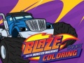 Hra Baze and the monster machines Coloring Book