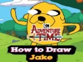 Hra Adventure Time How to Draw Jake