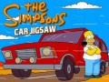 Hra The Simpsons Car Jigsaw