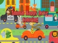 Hra Animal Happy Drive Coloring