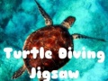 Hra Turtle Diving Jigsaw