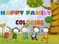 Hra Happy Family Coloring 