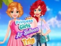 Hra Princess Girls Air Balloon Trip