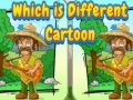 Hra Which Is Different Cartoon