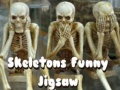 Hra Skeletons Funny Jigsaw