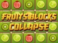 Hra Fruits Blocks Collapse