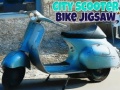 Hra City Scooter Bike Jigsaw