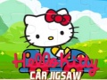 Hra Hello Kitty Car Jigsaw