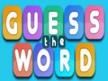 Hra Guess The Word