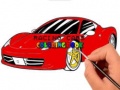 Hra Racing Cars Coloring book