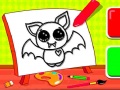 Hra Easy Kids Coloring Bat