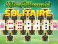 Hra Alien Pyramid Solitaire