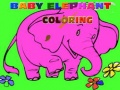 Hra Baby Elephant Coloring