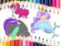 Hra Mermaid Coloring Book