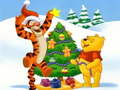 Hra Winnie the Pooh Christmas Jigsaw Puzzle