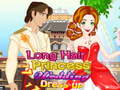 Hra Long Hair Princess Wedding Dress up