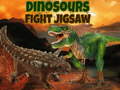 Hra Dinosaurs Fight Jigsaw