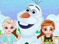 Hra Frozen Sisters Snow Fun