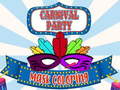 Hra Carnival Party Mask Coloring