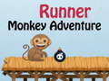 Hra Runner Monkey Adventure