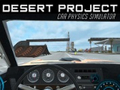 Hra Desert Project Car Physics Simulator