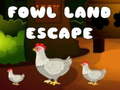 Hra Fowl Land Escape