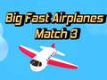 Hra Big Fast Airplanes Match 3