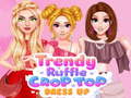 Hra Trendy Ruffle Crop Top Dress Up